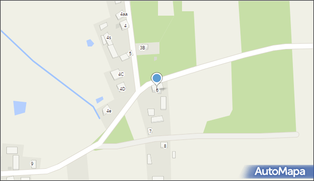 Kożuchów, Kożuchów, 6, mapa Kożuchów