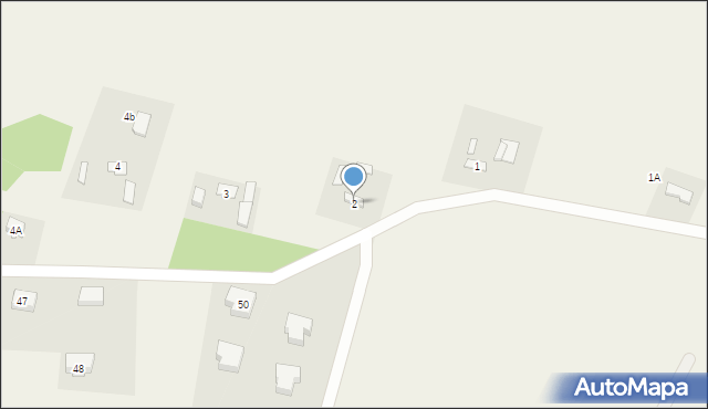 Kożuszki-Parcel, Kożuszki-Parcel, 2, mapa Kożuszki-Parcel