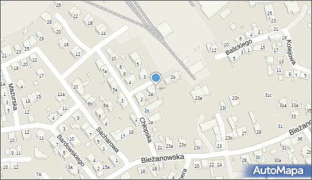 Kraków, Konwaliowa, 4, mapa Krakowa