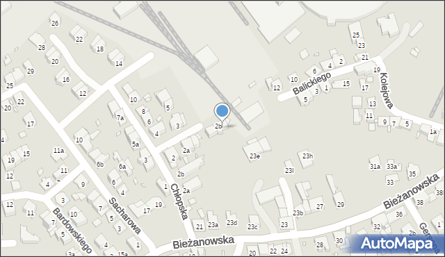 Kraków, Konwaliowa, 8, mapa Krakowa