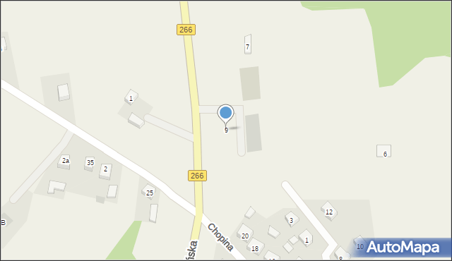 Kramsk, Konińska, 9, mapa Kramsk