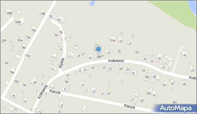 Krasnystaw, Kołowrót, 19a, mapa Krasnystaw