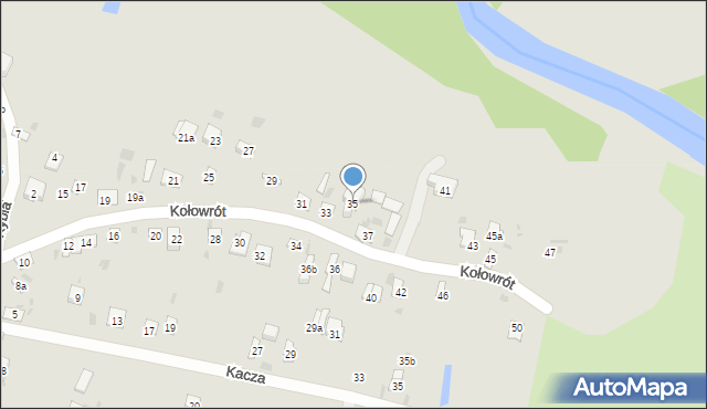 Krasnystaw, Kołowrót, 35, mapa Krasnystaw