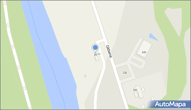 Krościenko nad Dunajcem, Kozłeczyzna, 33, mapa Krościenko nad Dunajcem