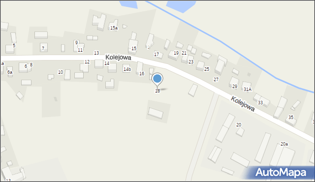 Krośnice, Kolejowa, 18, mapa Krośnice