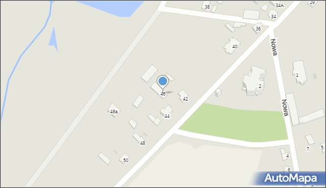 Krynki, Kościelna, 46, mapa Krynki