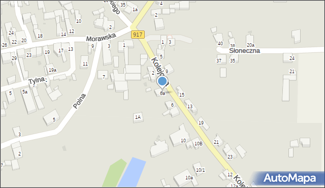 Krzanowice, Kolejowa, 6a, mapa Krzanowice