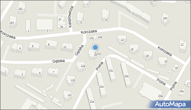 Kwidzyn, Korczaka Janusza, 12, mapa Kwidzyn