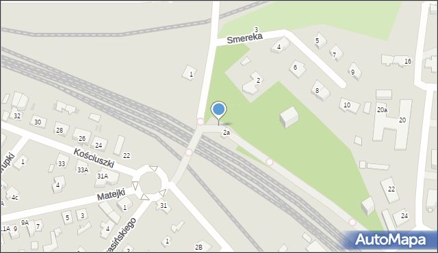 Legionowo, Kolejowa, 26, mapa Legionowo