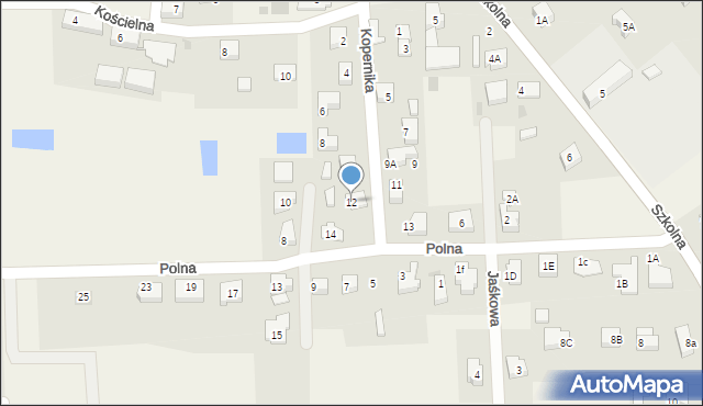 Lublewo Gdańskie, Kopernika Mikołaja, 12, mapa Lublewo Gdańskie