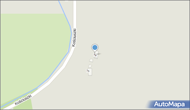 Lubomierz, Kościuszki Tadeusza, gen., 7a, mapa Lubomierz