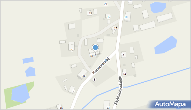 Lubomino, Konopnickiej Marii, 7, mapa Lubomino