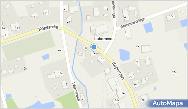 Lubomino, Kopernika Mikołaja, 10, mapa Lubomino