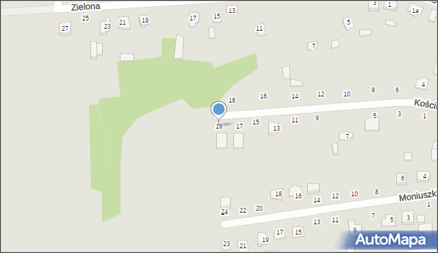 Lubycza Królewska, Kościuszki Tadeusza, gen., 19, mapa Lubycza Królewska