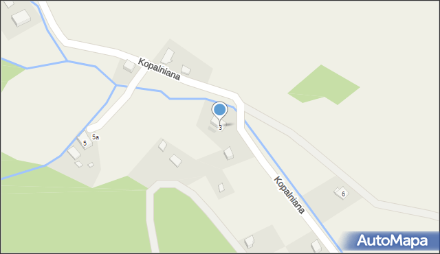 Ludwikowice Kłodzkie, Kopalniana, 3, mapa Ludwikowice Kłodzkie