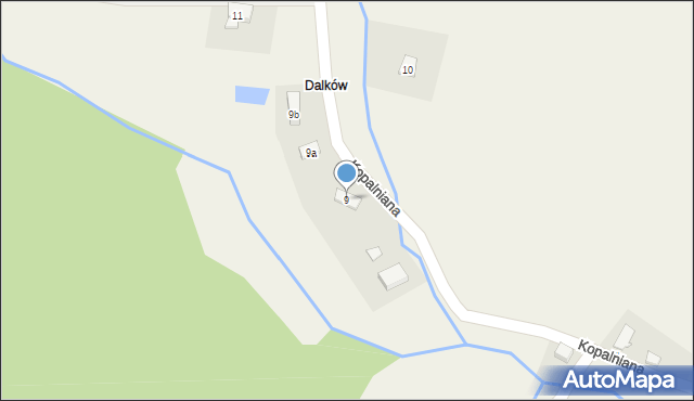 Ludwikowice Kłodzkie, Kopalniana, 9, mapa Ludwikowice Kłodzkie