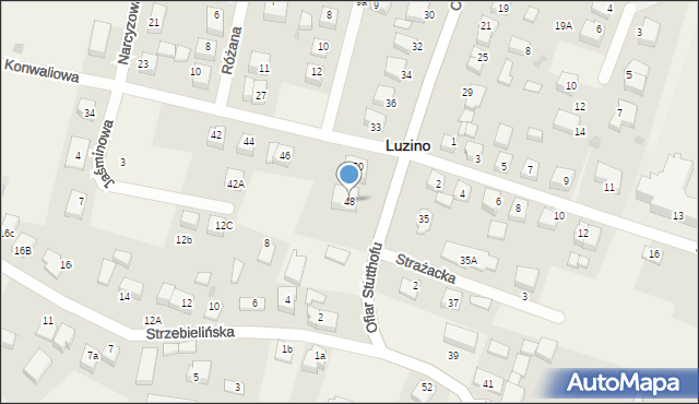 Luzino, Konwaliowa, 48, mapa Luzino