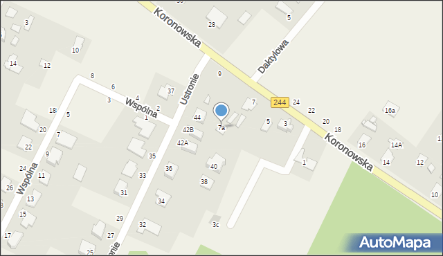 Maksymilianowo, Koronowska, 7a, mapa Maksymilianowo