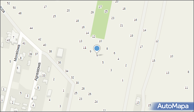 Maszewo Duże, Konopnickiej Marii, 7, mapa Maszewo Duże