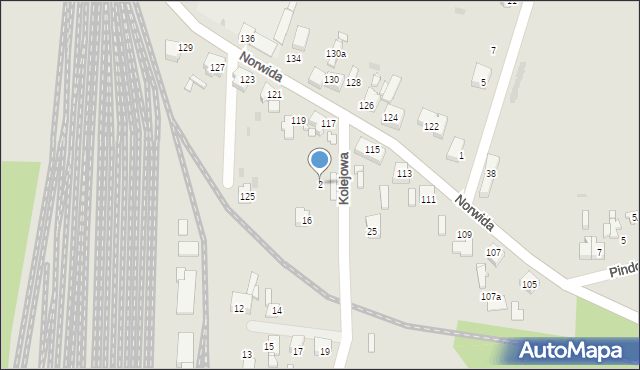 Miasteczko Śląskie, Kolejowa, 2, mapa Miasteczko Śląskie