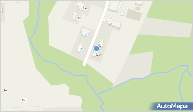 Mścice, Koszalińska, 1h, mapa Mścice