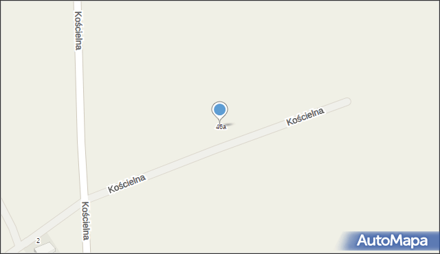 Murzynowo, Kościelna, 46a, mapa Murzynowo