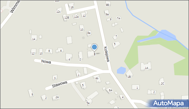 Niepołomice, Kolejowa, 8, mapa Niepołomice