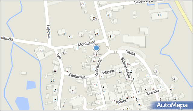 Nowe Miasteczko, Kościuszki Tadeusza, gen., 23, mapa Nowe Miasteczko