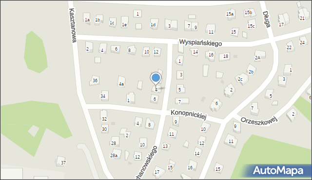 Nowe Miasto Lubawskie, Kochanowskiego Jana, 4, mapa Nowe Miasto Lubawskie