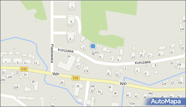 Nowe Miasto Lubawskie, Korczaka Janusza, 3a, mapa Nowe Miasto Lubawskie
