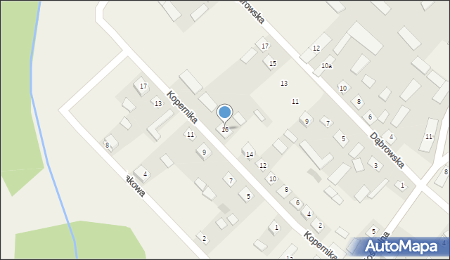 Nowy Dwór, Kopernika Mikołaja, 16, mapa Nowy Dwór