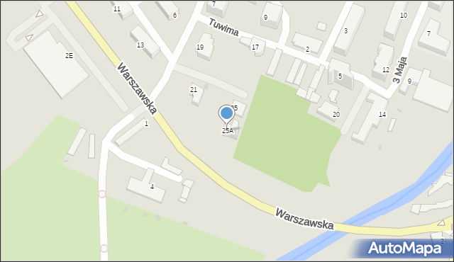 Nowy Dwór Gdański, Konopnickiej Marii, 25A, mapa Nowy Dwór Gdański