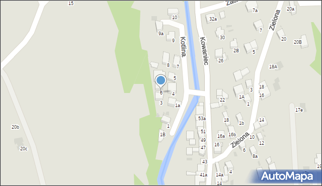 Nowy Targ, Kotlina, 6, mapa Nowego Targu