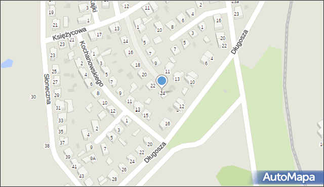Olsztynek, Kopernika Mikołaja, 24, mapa Olsztynek