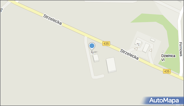 Opole, Kowalczyków Jerzego i Ryszarda, 73, mapa Opola