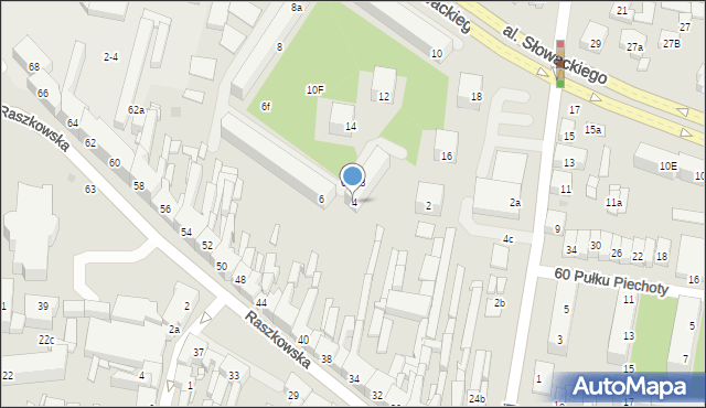 Ostrów Wielkopolski, Konopnickiej Marii, 4, mapa Ostrów Wielkopolski