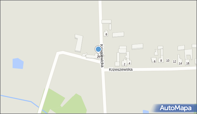 Ozorków, Kowalewicka, 25, mapa Ozorków