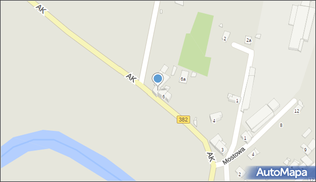 Paczków, Kolejowa, 6b, mapa Paczków