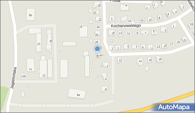 Paczków, Konopnickiej Marii, 32, mapa Paczków