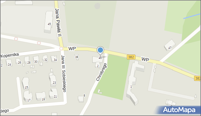 Paczków, Kopernika Mikołaja, 40, mapa Paczków