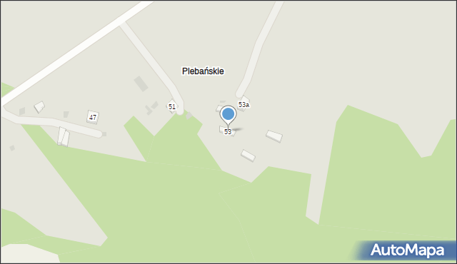 Piekoszów, Kolejowa, 53, mapa Piekoszów