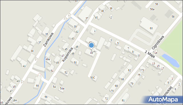 Pieszyce, Kopernika Mikołaja, 44, mapa Pieszyce