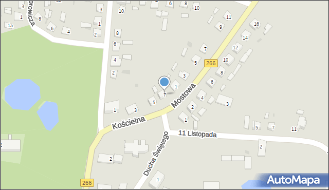 Piotrków Kujawski, Kościelna, 7, mapa Piotrków Kujawski