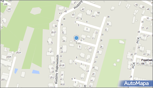 Piotrków Trybunalski, Kowalówki Jerzego, 7, mapa Piotrków Trybunalski