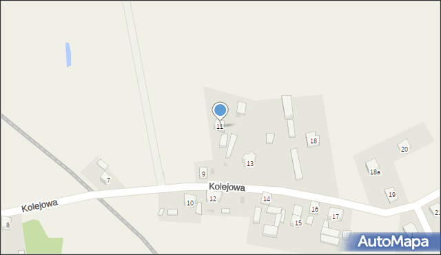 Pisarzowice, Kolejowa, 11, mapa Pisarzowice