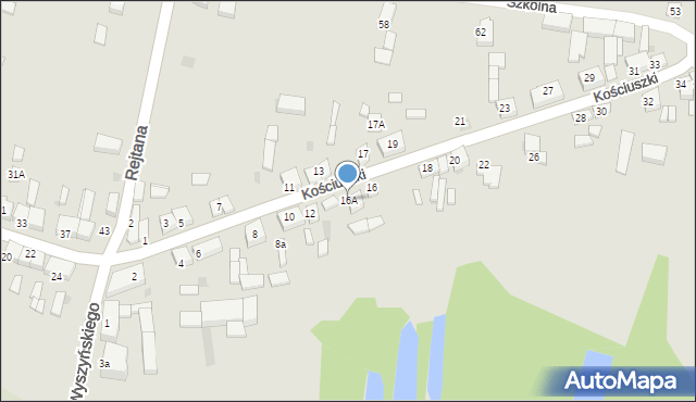 Przedecz, Kościuszki Tadeusza, gen., 16A, mapa Przedecz