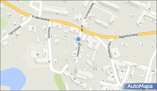 Przeworsk, Kościelna, 13, mapa Przeworsk