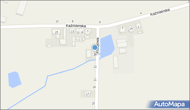 Przybroda, Kolejowa, 25, mapa Przybroda