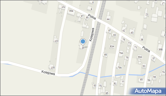 Przyszowice, Kolejowa, 10, mapa Przyszowice