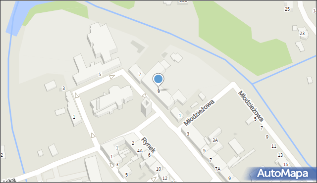 Pułtusk, Konopnickiej Marii, 9, mapa Pułtusk